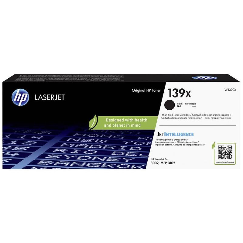 Foto van Hp 139x w1390x toner enkel zwart 4000 bladzijden origineel toner