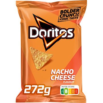 Foto van Doritos nacho cheese tortilla chips 272gr bij jumbo