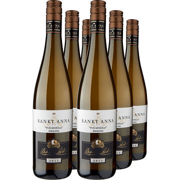 Foto van Sankt anna pur mineral riesling 2011 6 x 750ml bij jumbo