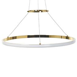 Foto van Beliani tano - hanglamp-goud-aluminium