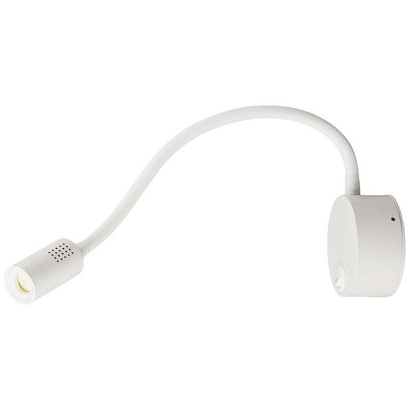 Foto van Slv dio flex plate 1002118 led-klemlamp led vast ingebouwd 1.9 w wit