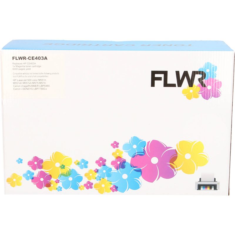 Foto van Flwr hp 507a magenta toner