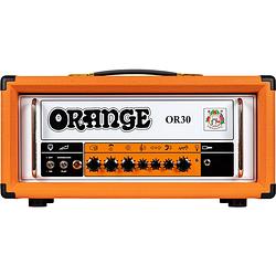 Foto van Orange or30 head 30 watt gitaarversterker top