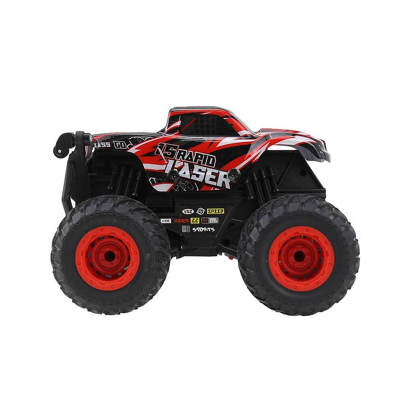 Foto van Rc monster rapid laser auto met licht