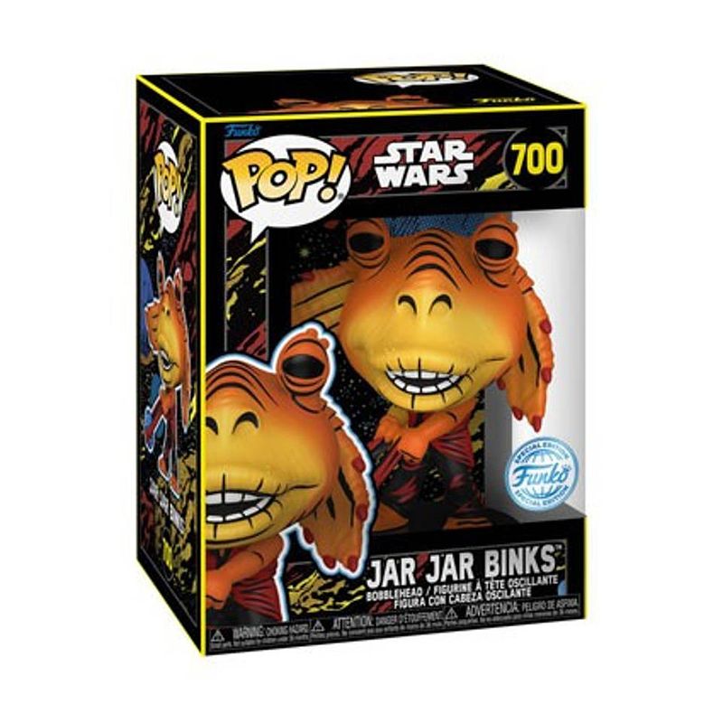 Foto van Funko pop! figuur star wars the phantom menace jar jar binks