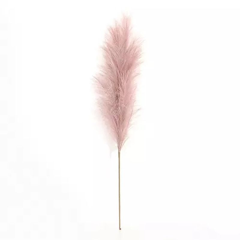 Foto van Buitengewoon de boet - pampas gras 60 cm roze kunstplant