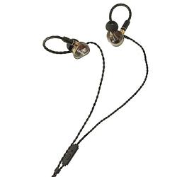 Foto van Devine em-500-bk live tweeweg in-ear monitors zwart