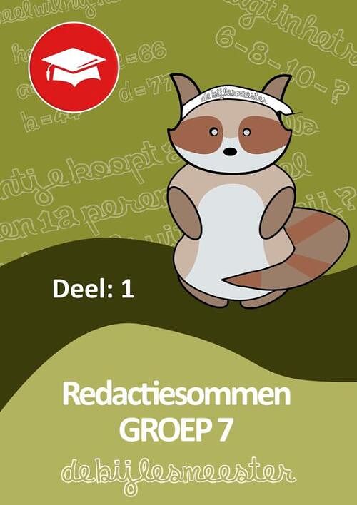 Foto van Redactiesommen - de bijlesmeester - paperback (9789492956156)