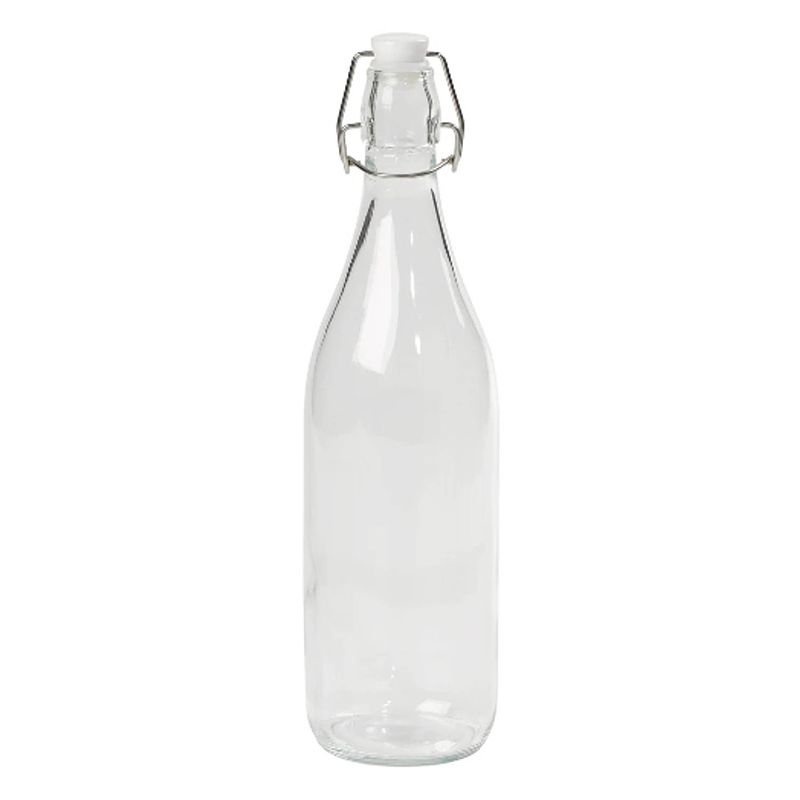 Foto van Tala - fles met beugel, 1 l, glas - tala