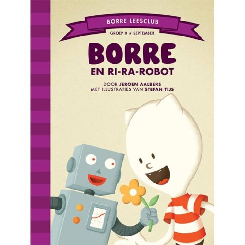 Foto van Borre en ri-ra-robot - borre leesclub