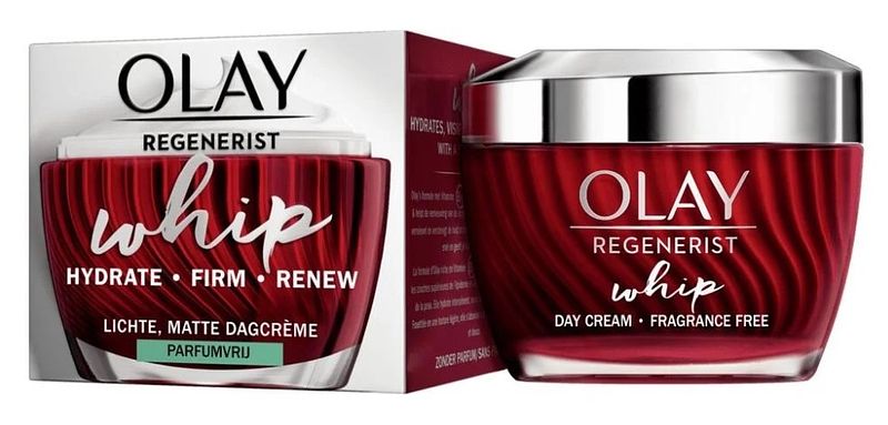 Foto van Olay regenerist whip dagcrème parfumvrij