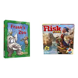 Foto van Spellenbundel - 2 stuks - franks zoo & risk junior