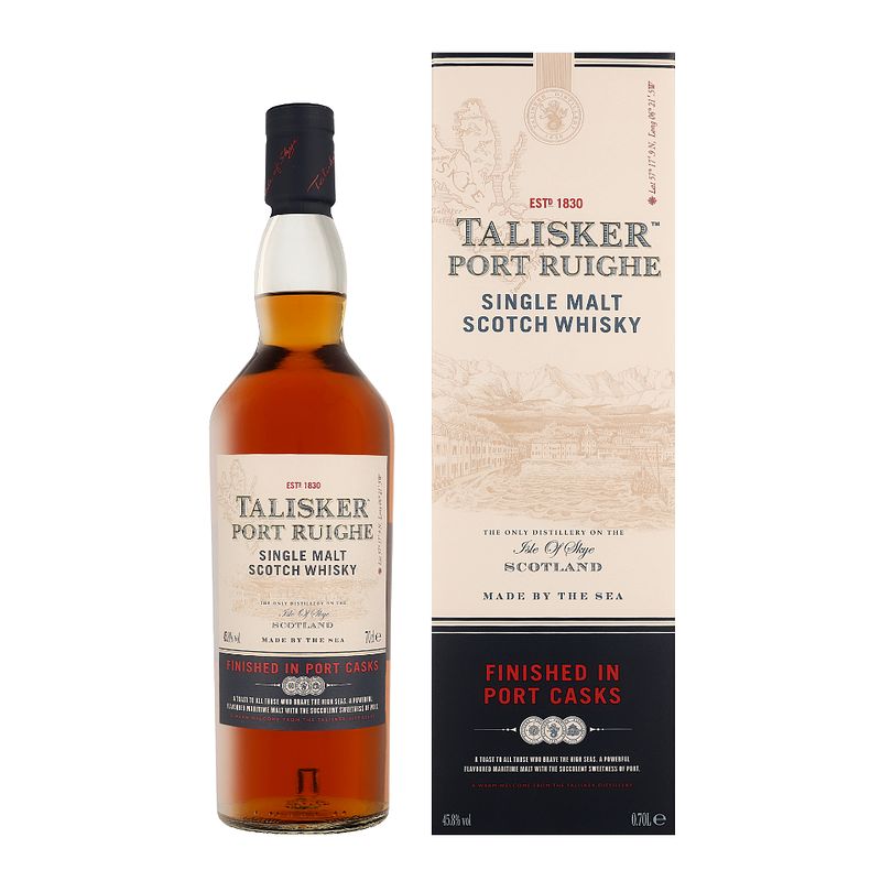 Foto van Talisker port ruighe 70cl whisky + giftbox