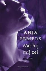 Foto van Wat hij mij zei (e-book) - anja feliers - ebook (9789463830539)