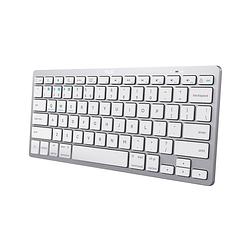 Foto van Trust basics bluetooth keyboard us toetsenbord zilver