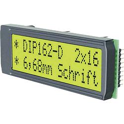 Foto van Display visions lc-display groen geel-groen (b x h x d) 68 x 26.8 x 10.8 mm eadip162-dnled