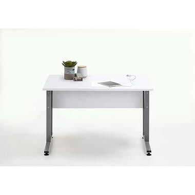 Foto van Bureau clifton - wit - 120x80x75 cm - leen bakker