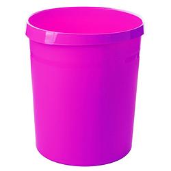 Foto van Papierbak han grip 18 liter met 2 grijpranden trend colour roze