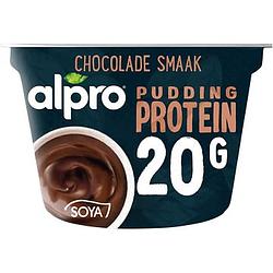 Foto van Drinkyoghurt, protein en kwark | alpro protein pudding chocolade smaak 200g aanbieding bij jumbo