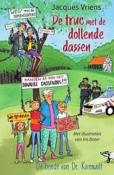 Foto van De truc met de dollende dassen - jacques vriens - hardcover (9789000382965)