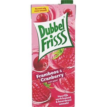 Foto van Dubbelfrisss frambooscranberry 1, 5l bij jumbo