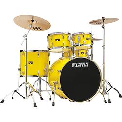 Foto van Tama ip52h6w-ely imperialstar 5-delige drumkit electric yellow