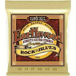 Foto van Ernie ball 2008 acoustic guitar earthwood rock and blues snaren