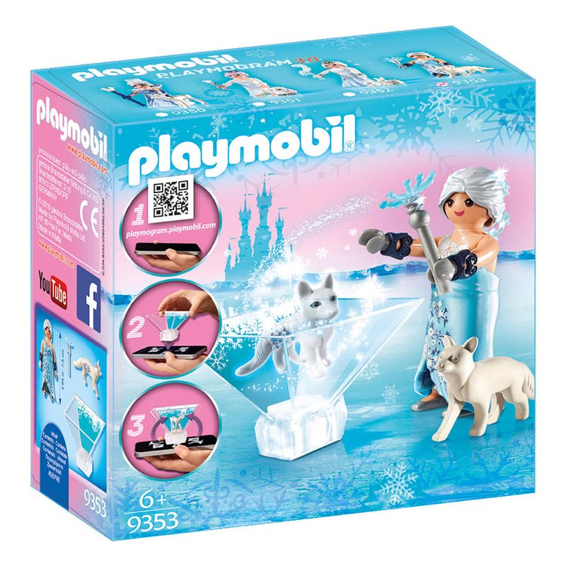 Foto van Playmobil playmogram prinses winterbloesem 9353