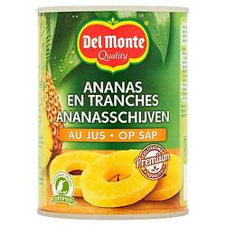 Foto van Del monte ananasschijven op sap 565g bij jumbo