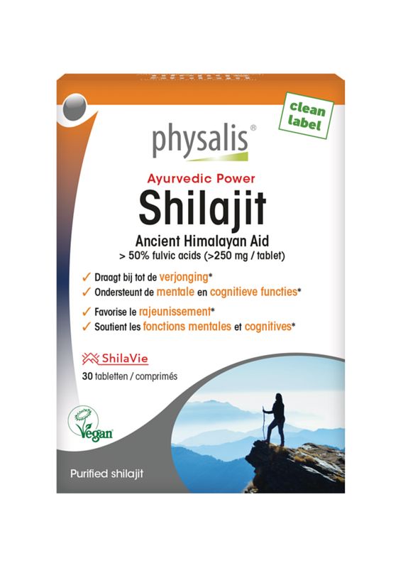 Foto van Physalis shilajit tabletten