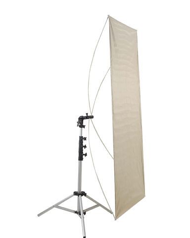 Foto van Falcon eyes reflector rr-3570s zilver/wit 89x178 cm