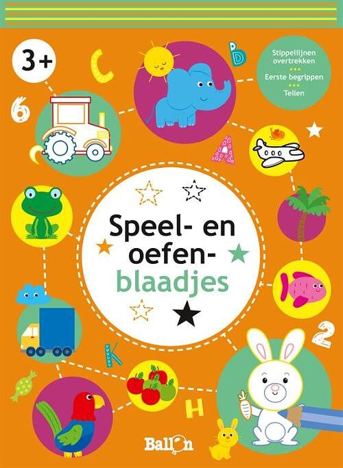 Foto van Speel- en oefenblaadjes 3+ (oranje) - paperback (9789403218021)