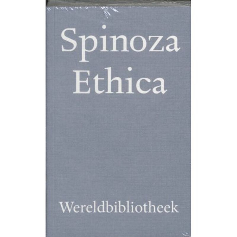 Foto van Ethica - werken van b. de spinoza