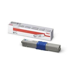 Foto van Oki toner kit cyaan - 5000 pagina's - 44469724