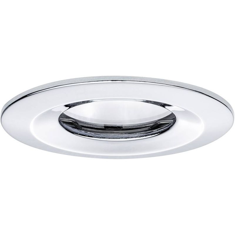 Foto van Paulmann coin slim led-inbouwlamp voor badkamer 6 w ip65 chroom