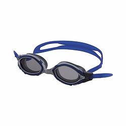 Foto van Professionele zwembril uv bescherming voor volwassenen blauw - zwembrillen
