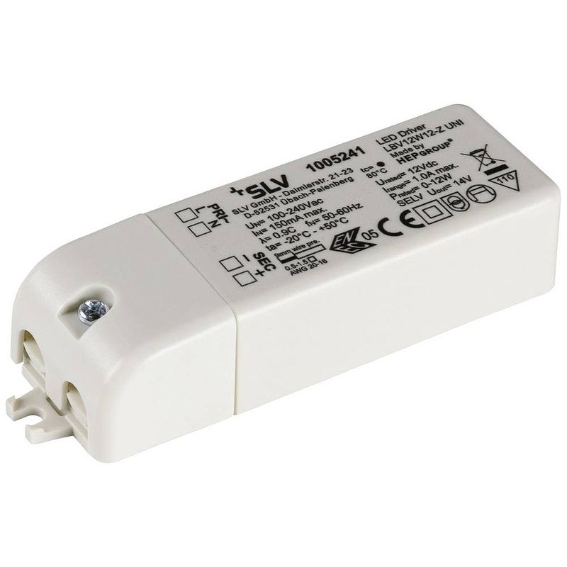 Foto van Slv 1005241 led-transformator 12 w 12 v