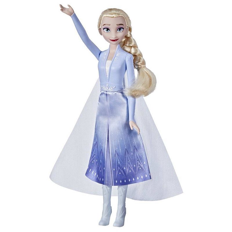 Foto van Frozen tienerpop elsa frozen ii forever junior 25 cm blauw