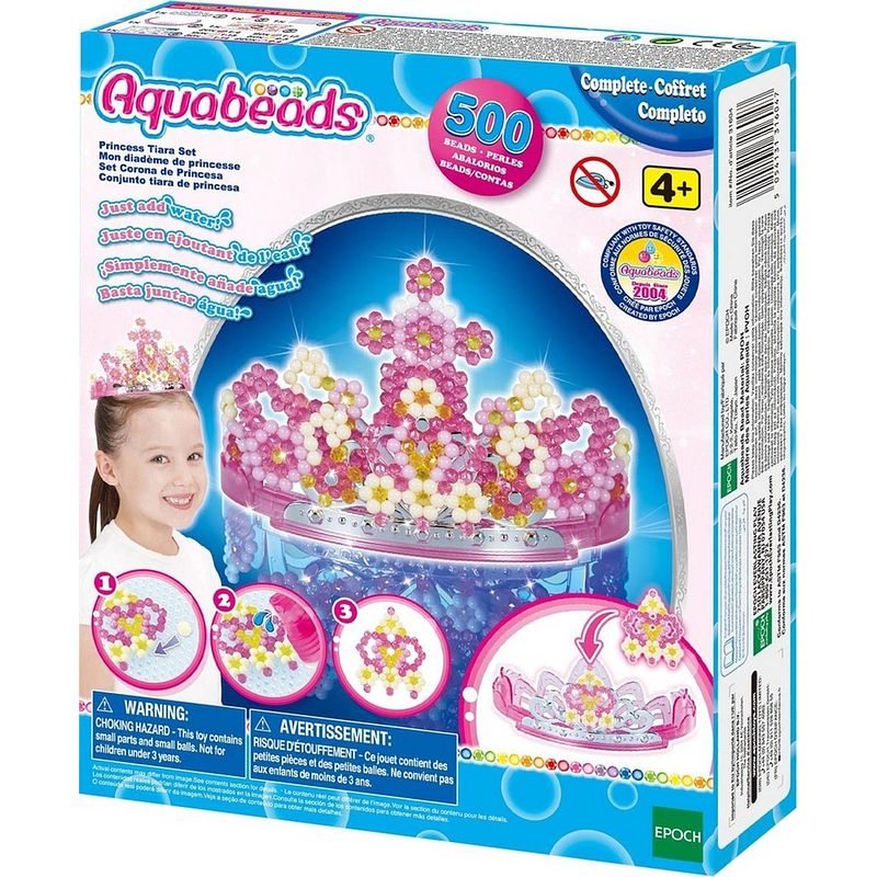 Foto van Aquabeads prinsessen tiara set