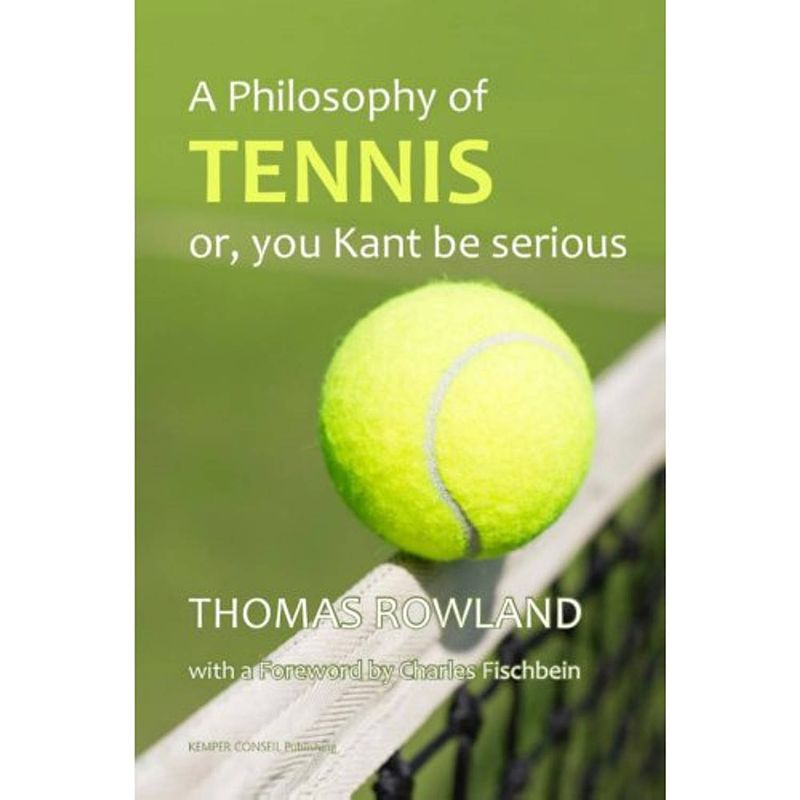 Foto van A philosophy of tennis