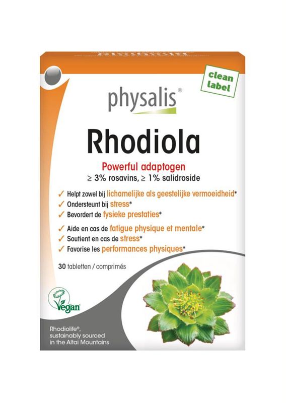 Foto van Physalis rhodiola tabletten