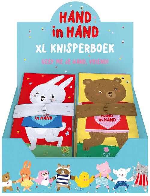 Foto van Display hand in hand knisperboek - 2t x 5 ex. - paperback (9789464083897)