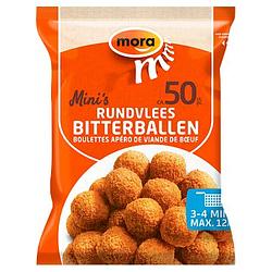 Foto van Mora mini's rundvlees bitterballen 50 x 20g bij jumbo