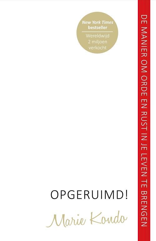 Foto van Opgeruimd! - marie kondo - ebook (9789044973457)