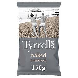Foto van Tyrrells chips naked 8 x 150 g bij jumbo