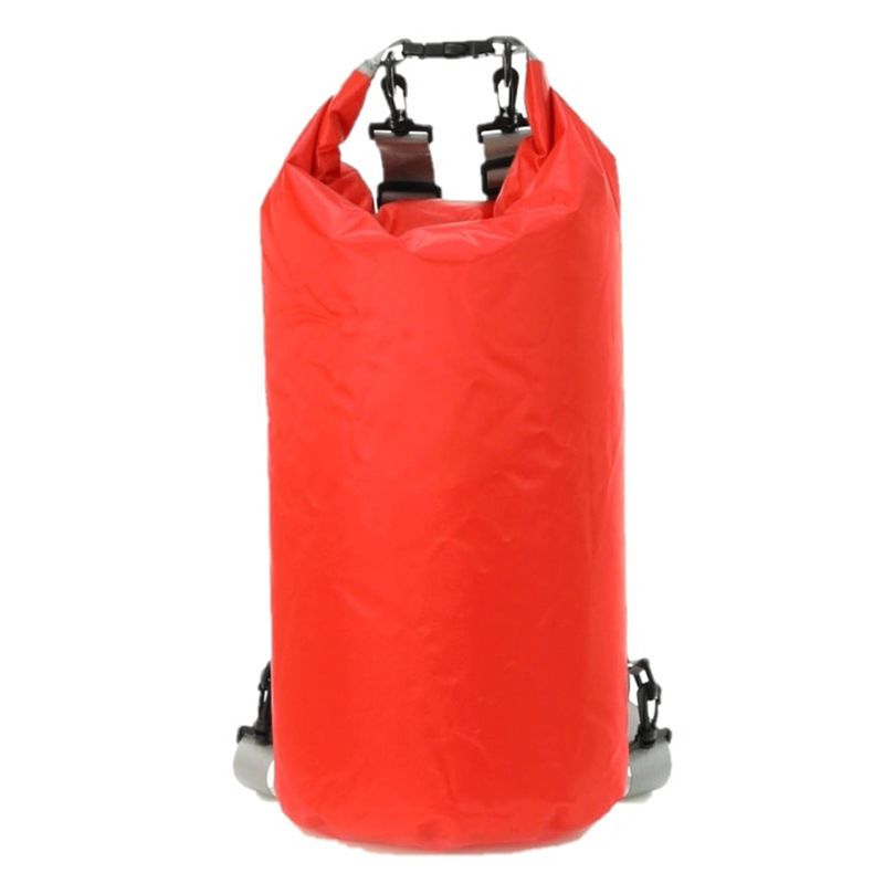 Foto van Waterdichte duffel bag/plunjezak 20 liter rood - reistas (volwassen)