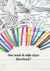 Foto van Hoe maak ik een eigen kleurboek? - tajesa for you - ebook