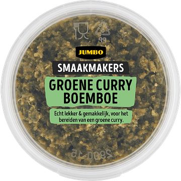 Foto van Jumbo smaakmakers groene curry boemboe 90g