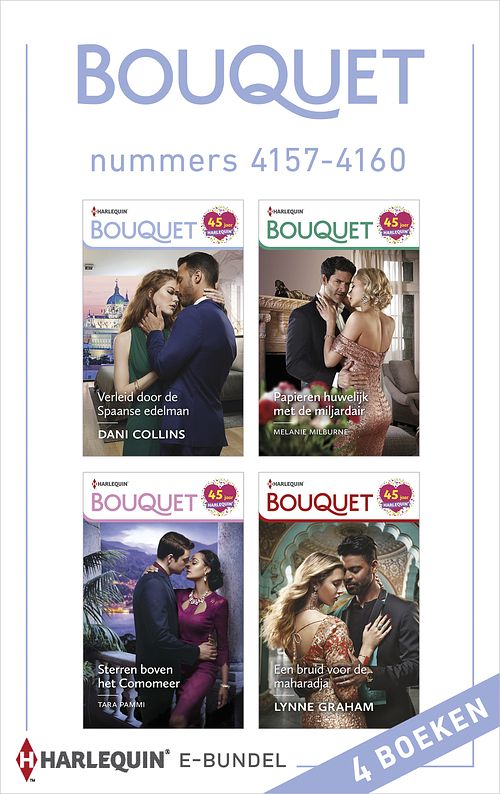 Foto van Bouquet e-bundel nummers 4157 - 4160 - dani collins - ebook (9789402545951)