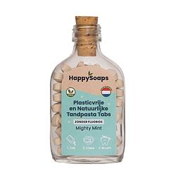 Foto van Happysoaps zonder fluoride tandpasta tabs